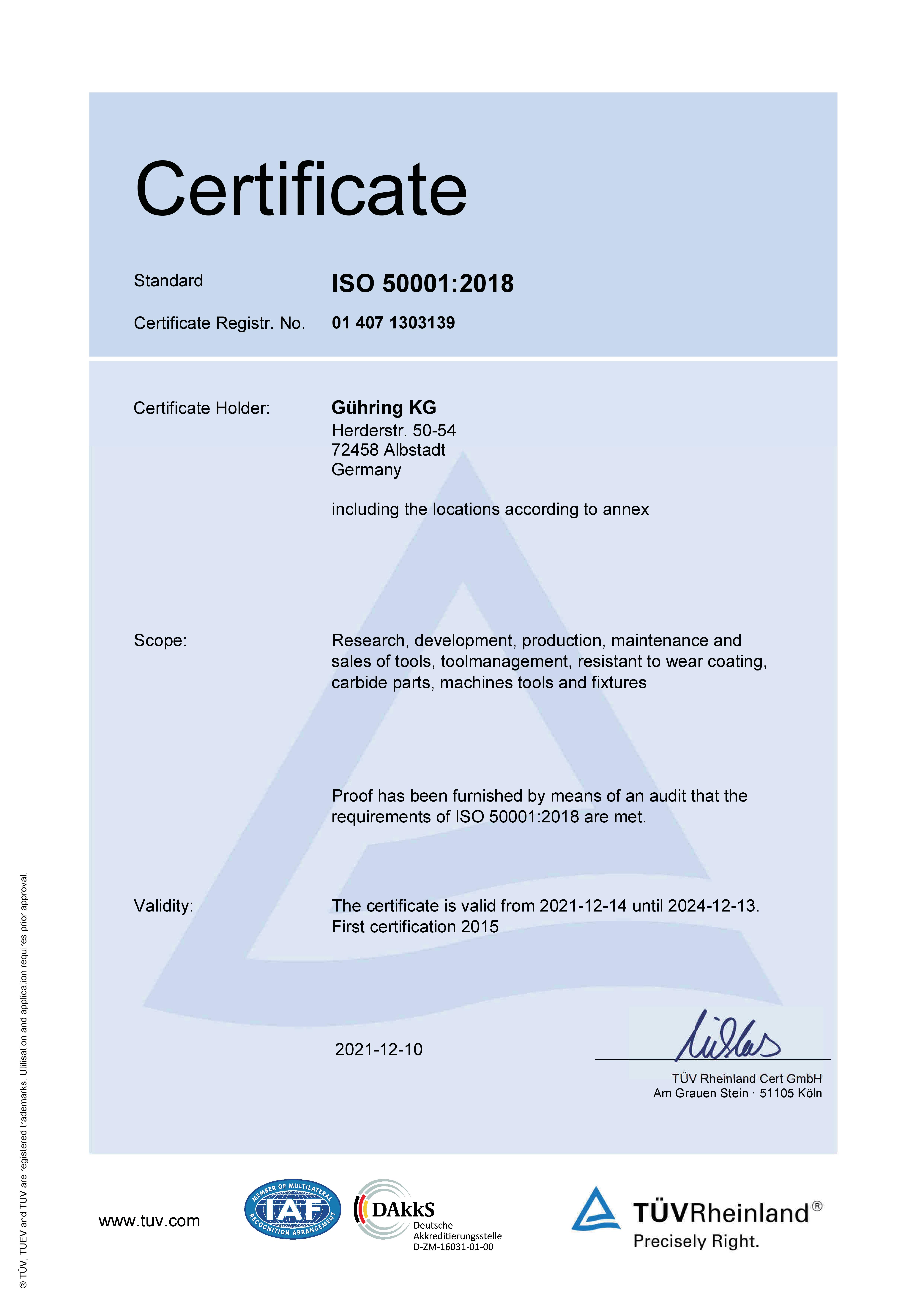Certificate_ISO50001
