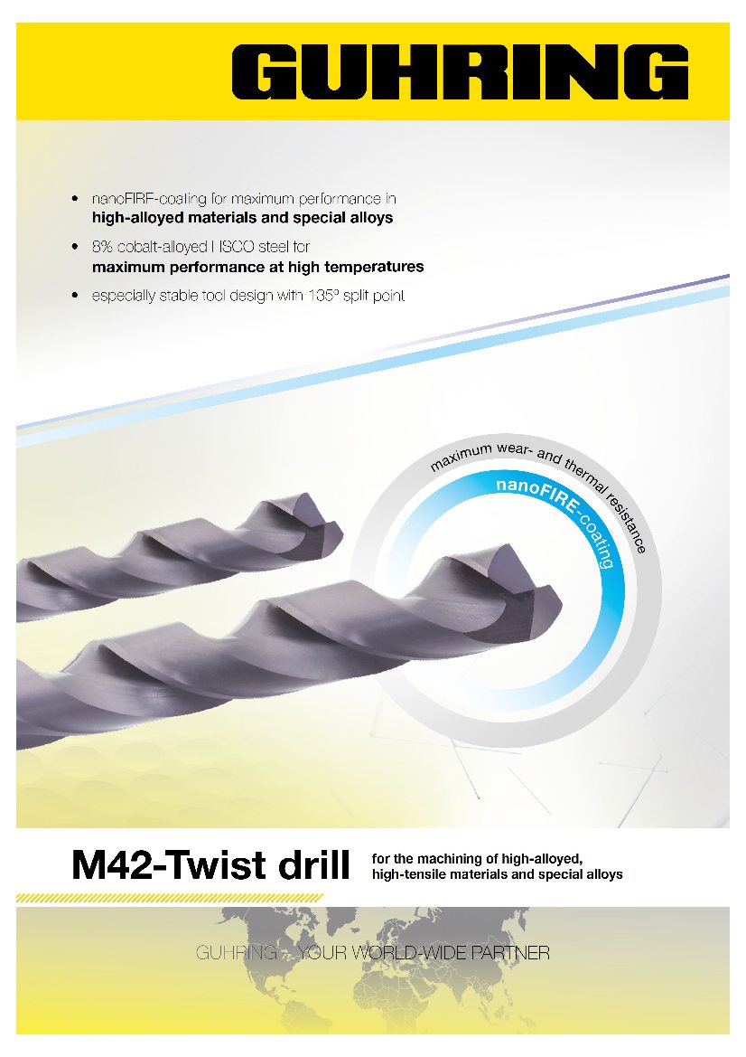 M42 Twist drill