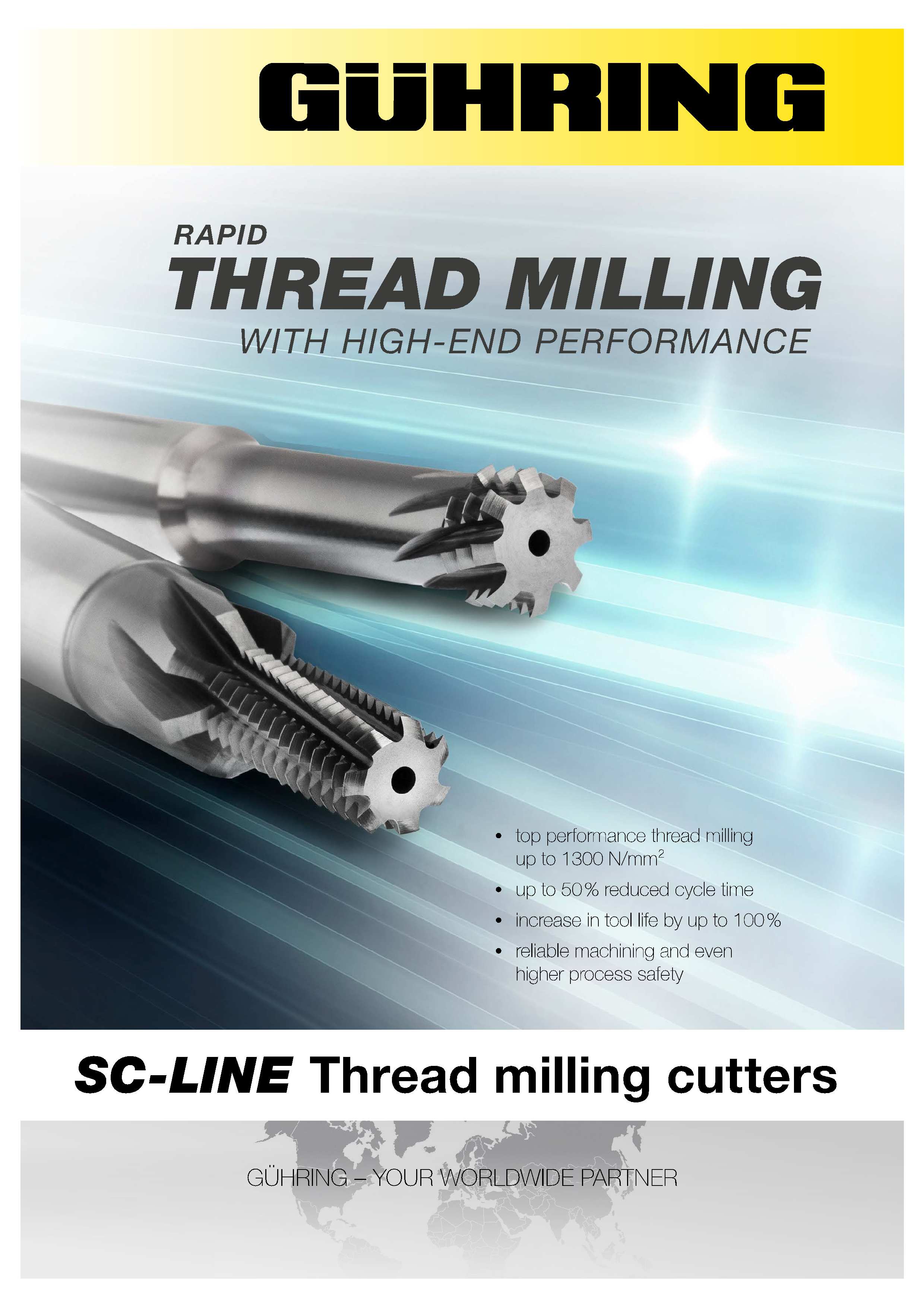 SC-Line thread milling cutter